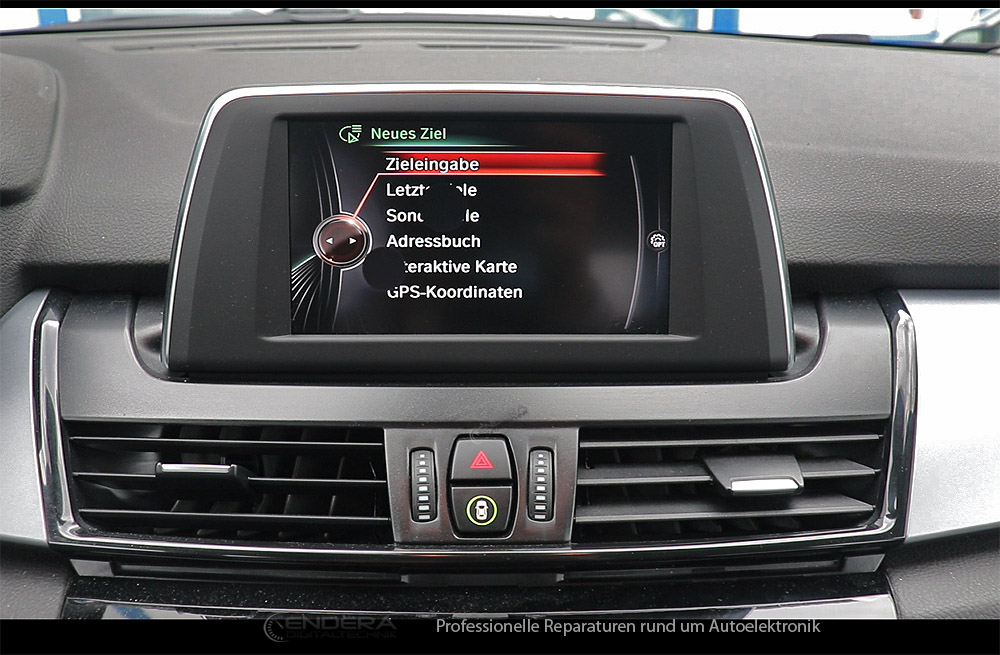 Navigation Displayfehler Reparatur BMW F45